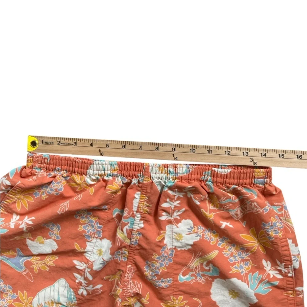 Patagonia Tropical Surf Orange Men’s Volleyball Swim Trunks 5
